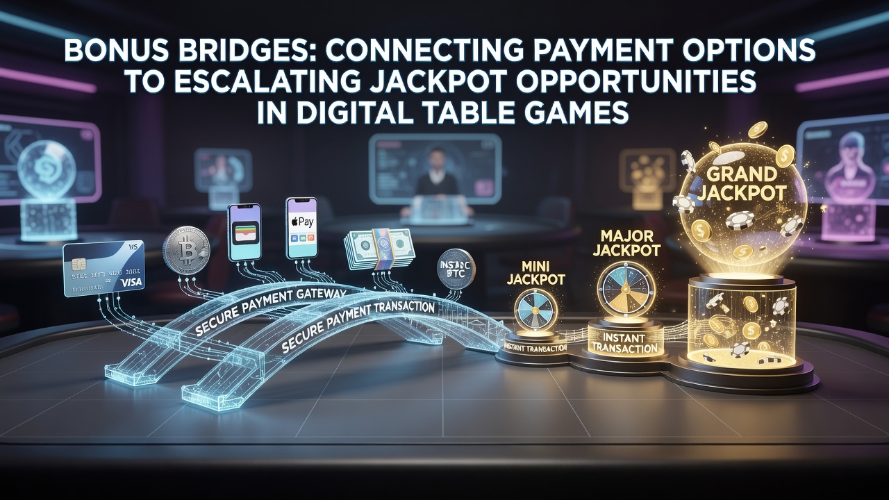 Digitale Zahlungsbrücken verbinden mobile Einzahlungen mit progressiven Jackpots in Roulette und Blackjack