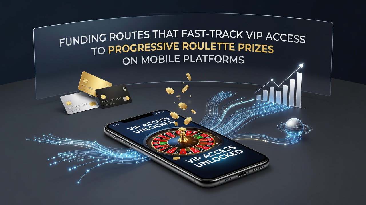 Darstellung mobiler Zahlungsoptionen für Roulette-Plattformen mit VIP-Stufen und progressiven Jackpots
