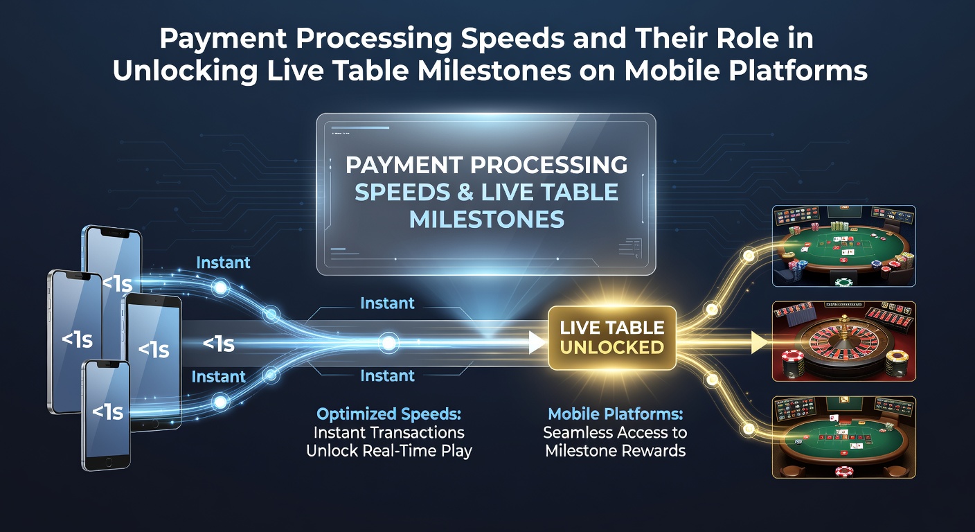 Zahlungsverarbeitung auf mobilen Plattformen für Live-Tischspiele